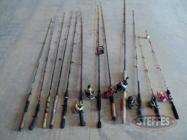 Collection of fishing poles_1.JPG